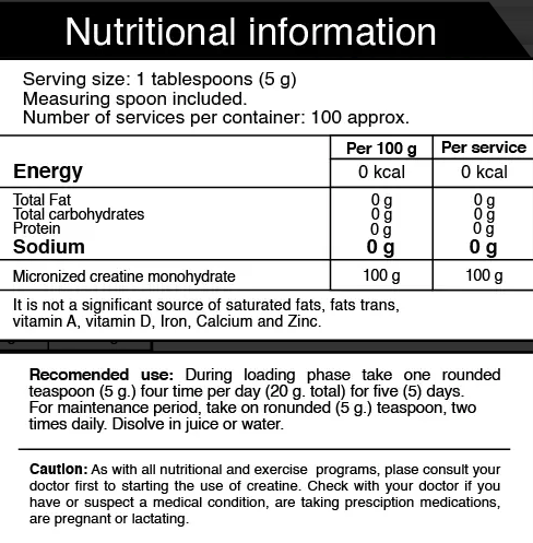 Creatina-iron-500 - Imagen 3